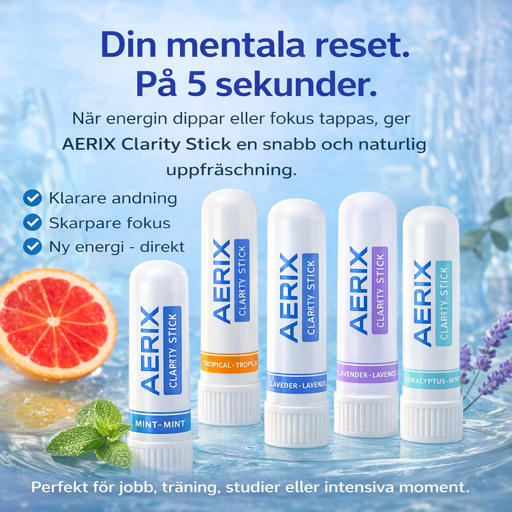 AERIX clarity Stick - Din mentala reset