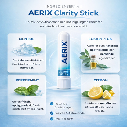 AERIX clarity Stick - Din mentala reset
