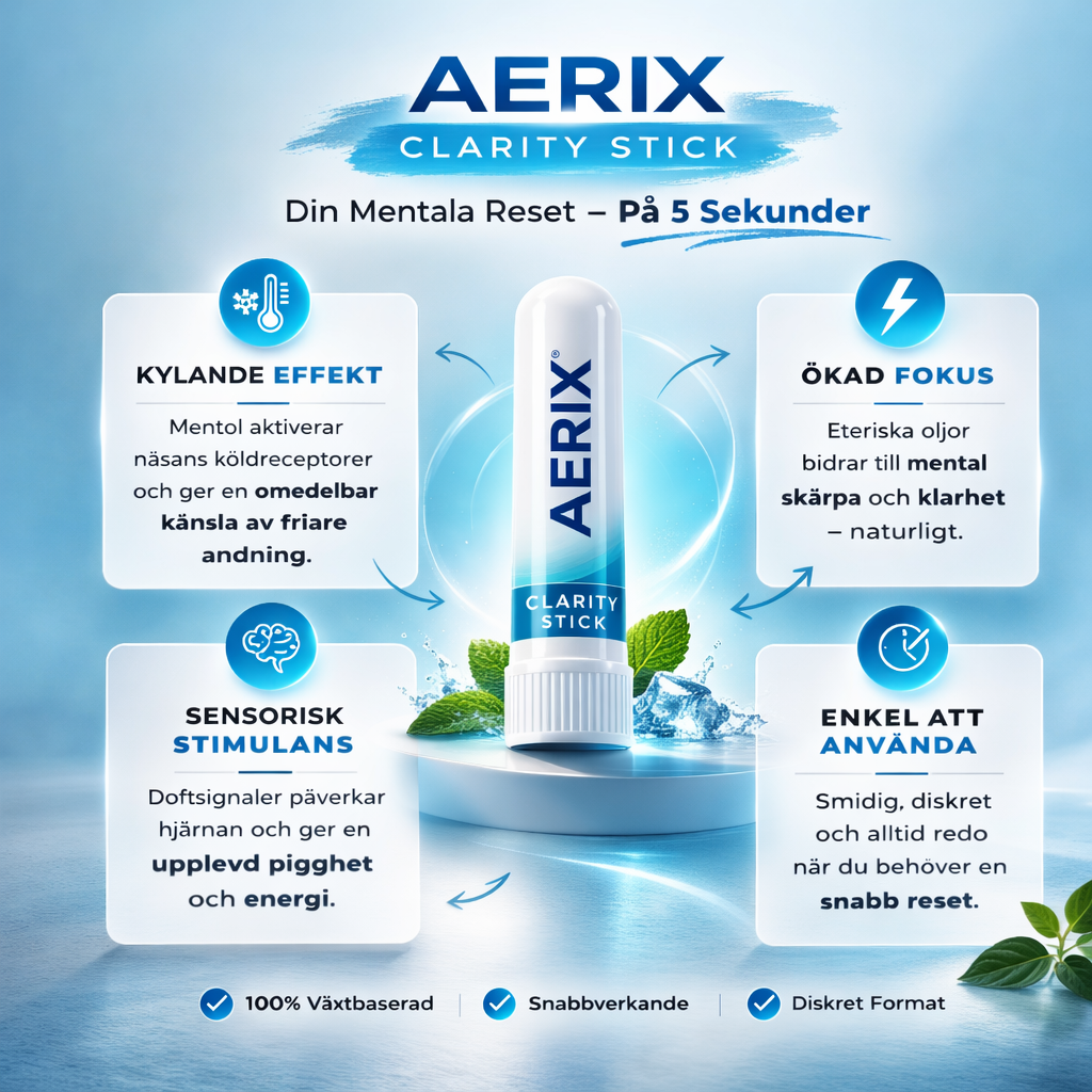 AERIX clarity Stick - Din mentala reset